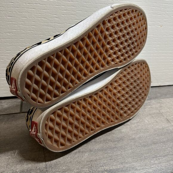 Vans Classic Slip On Cheetah Print Canvas Skate Shoes Women's Size 6.5 Men's 5 - Picture 8 of 9